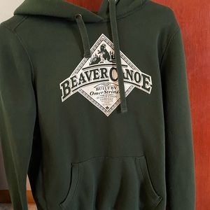 Womens size small beaver canoe hoodie